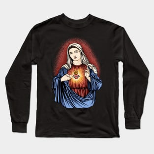 Mother Mary Long Sleeve T-Shirt